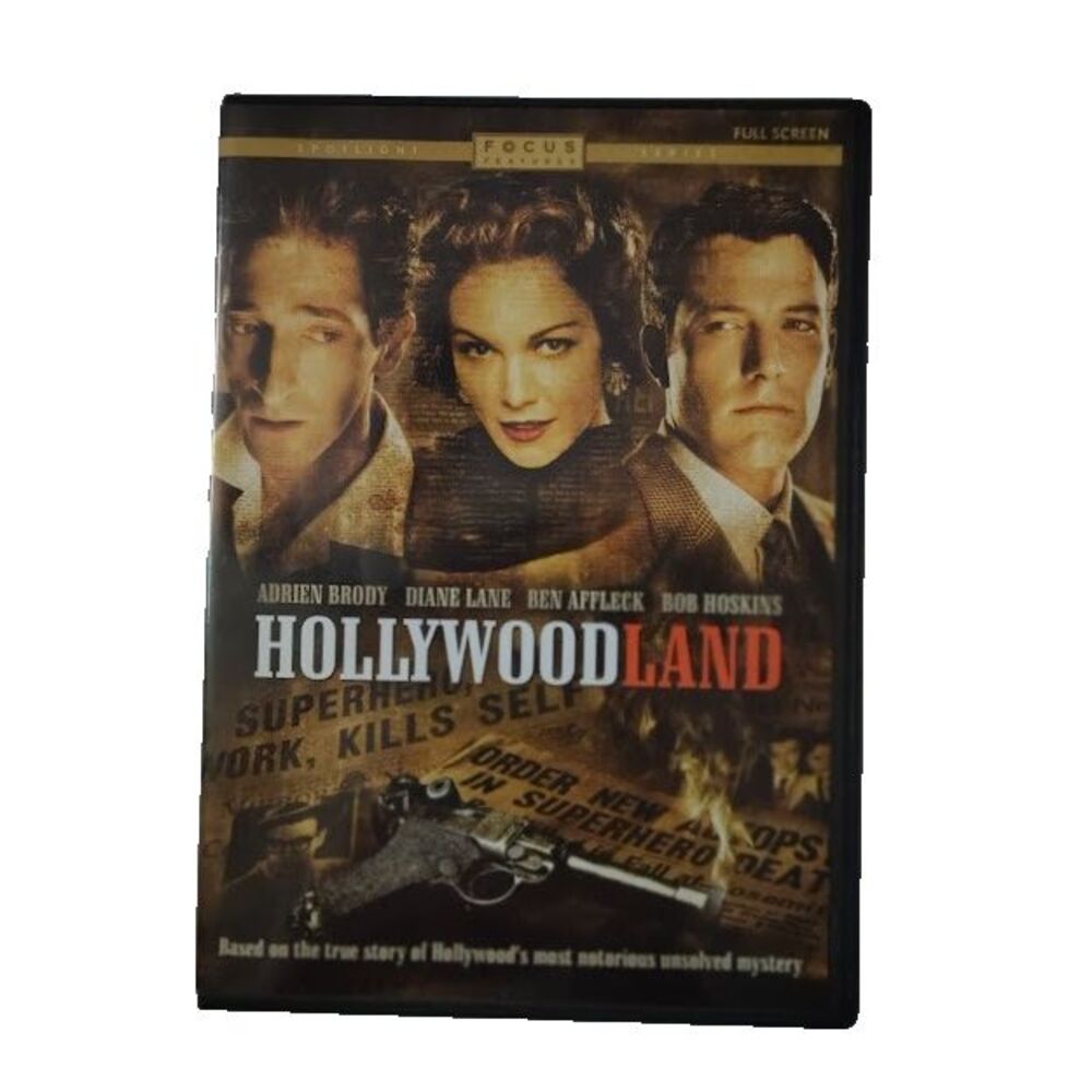 Hollywoodland DVD Movie 2006 Crime Thriller R Diane Lane Ben Affleck